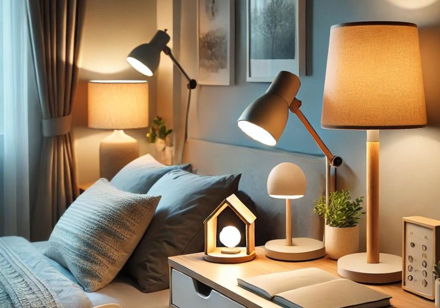 Wooden LED Lamps