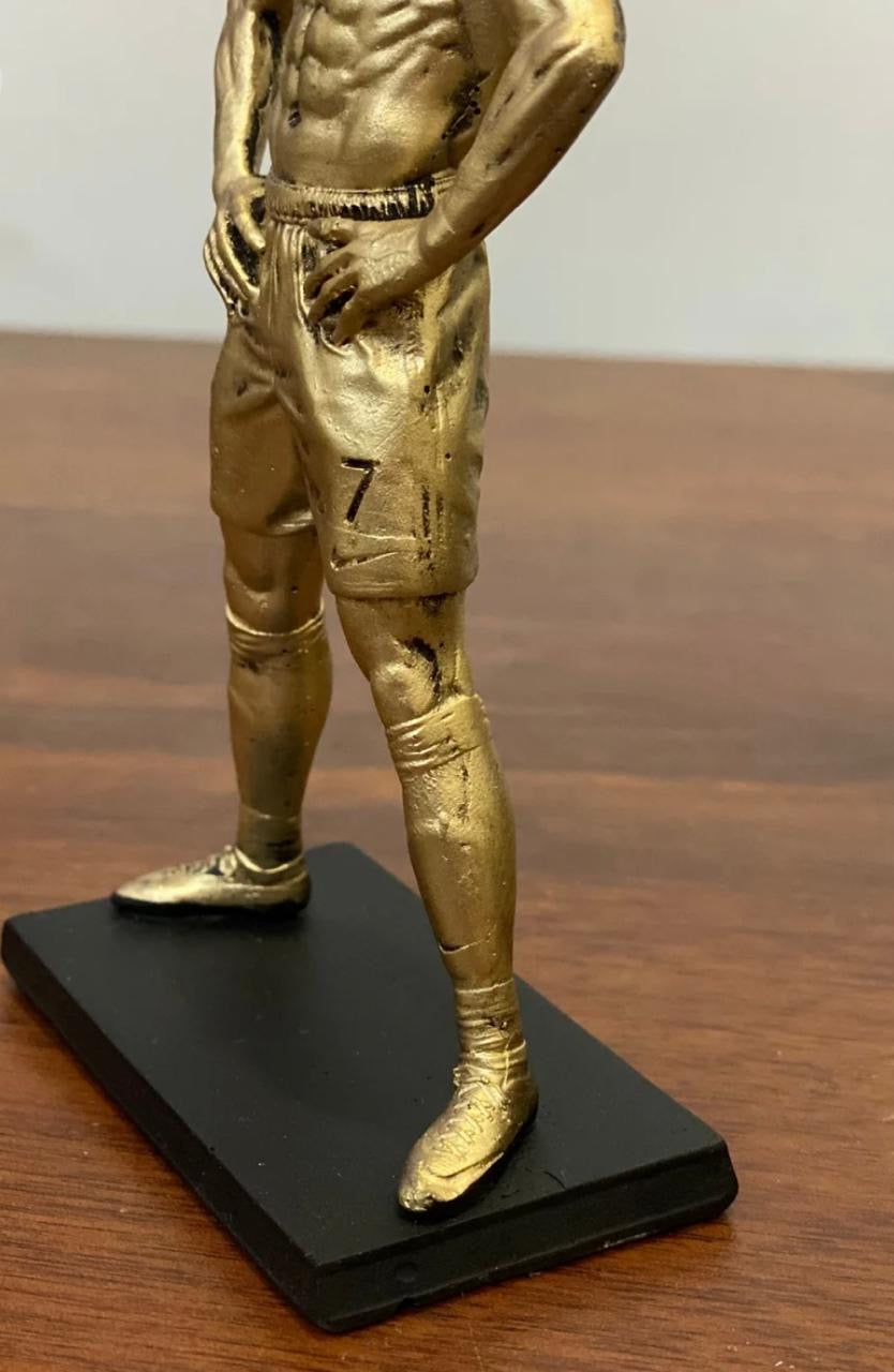 CR7 Ronaldo Inspired Football Player Statue 6 Inch
