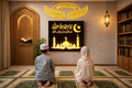 Islamic LED Wall Art Frame | Kalma & Mosque Design