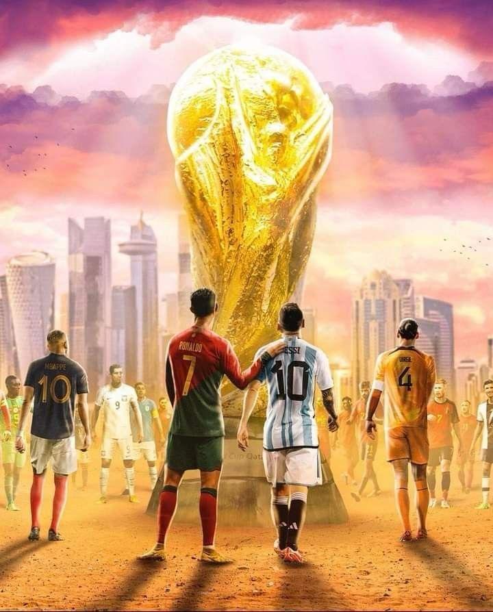 10 Inch FIFA World Cup Trophy Gold Finish Football