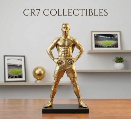 6 Inch Polyresin Decorative Statue – Antique Gold Finish